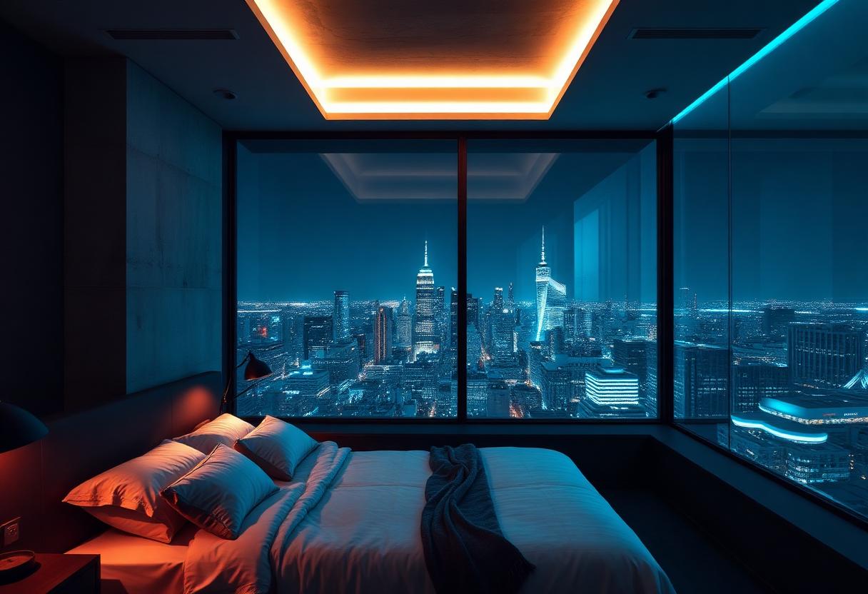 Apartment or guest suite illustrative accommodation visual